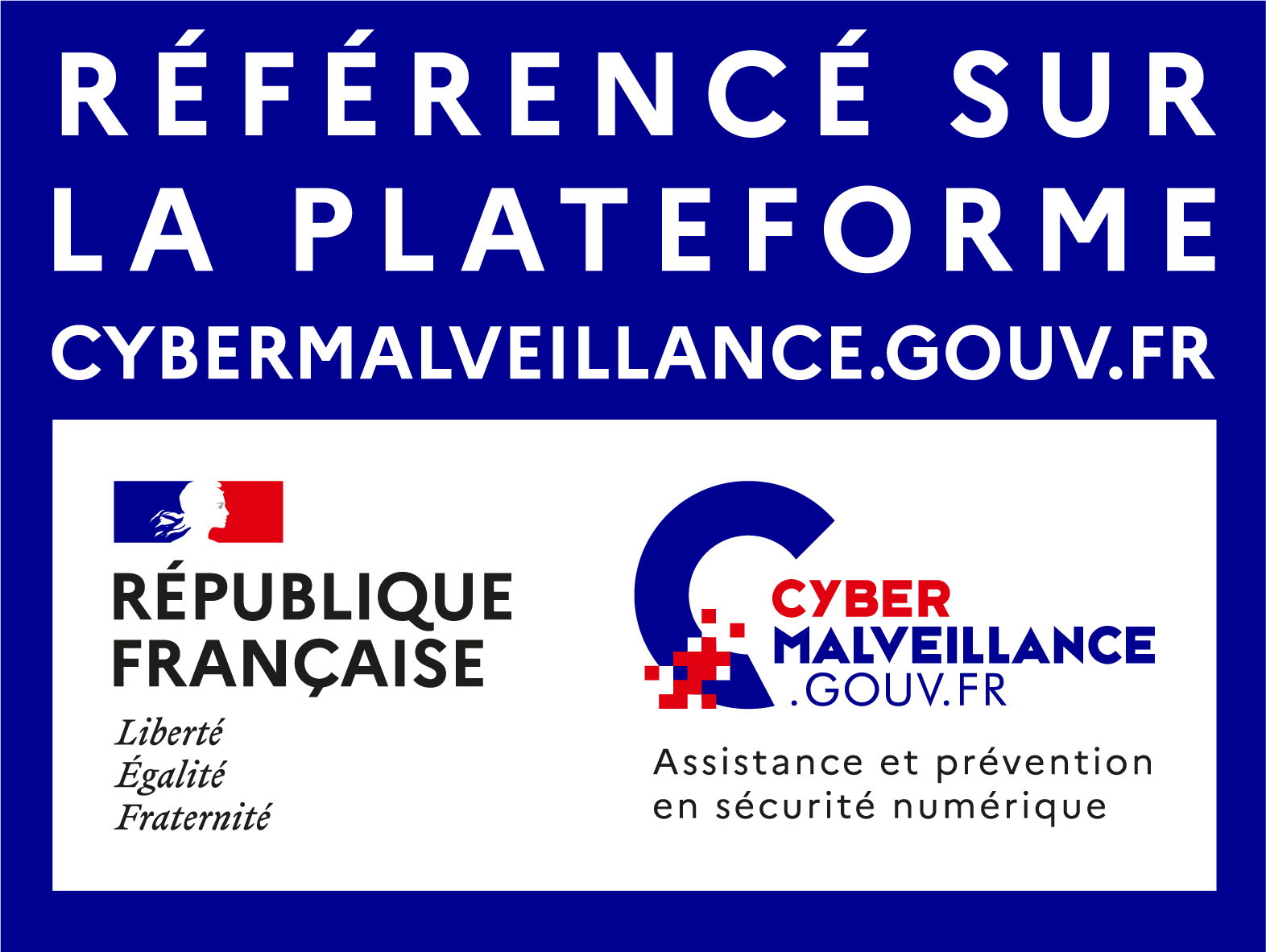 Listed on Cybermalveillance.gouv.fr